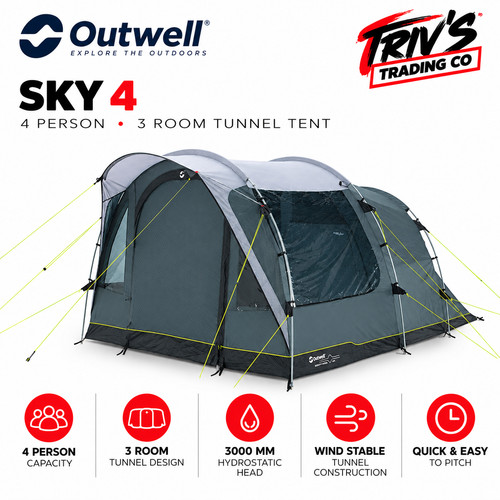 Outwell sky tent person 3 - 4,